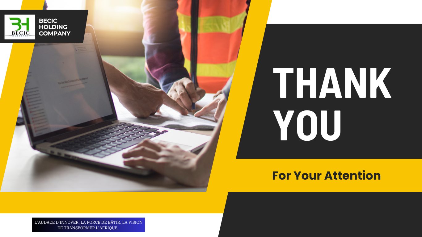 BECIC Holding Company - Thank You